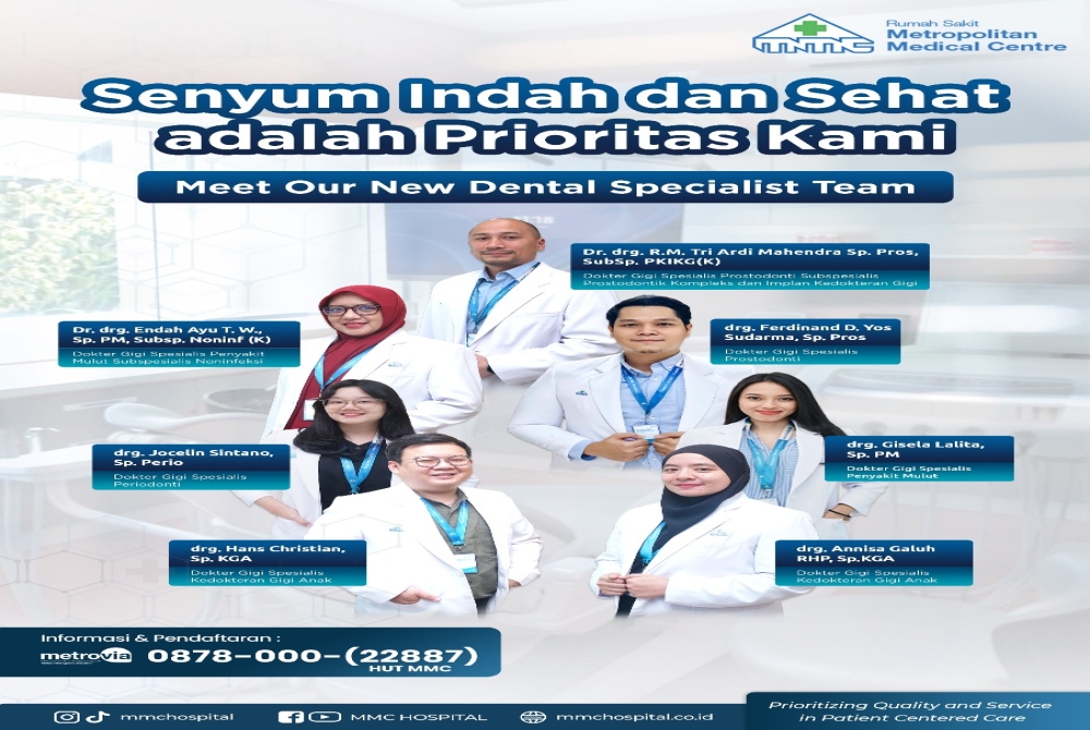 RS Metropolitan Medical Centre Resmi Luncurkan Dental Specialist Clinic